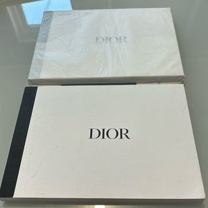 DIOR CD CLIENT BLANK FORM BOOKLET 50PAGES X 2BOOKS